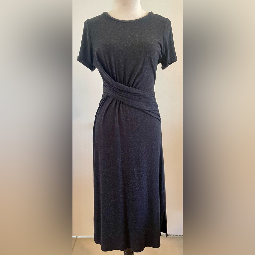 Anthropologie Charcoal Dress
